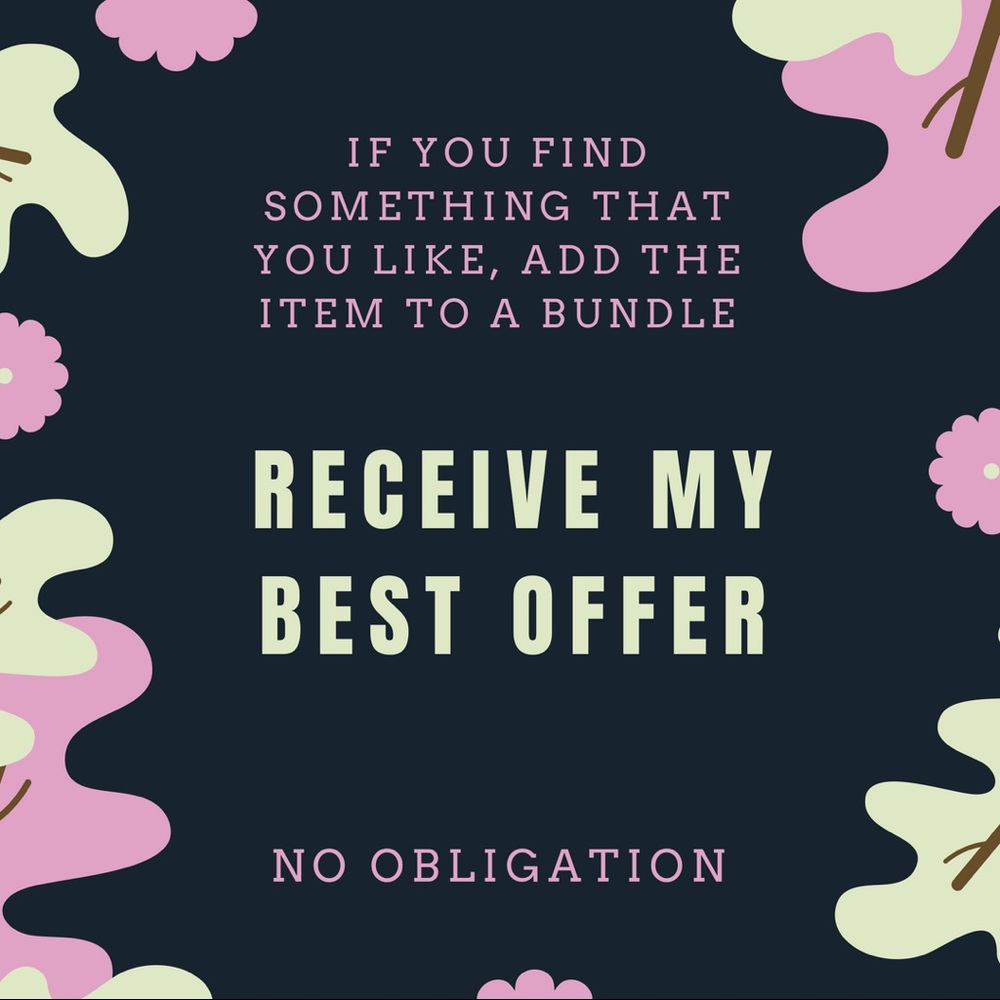 Add Item To A Bundle, Receive My Best Offer🎉🎊🎈